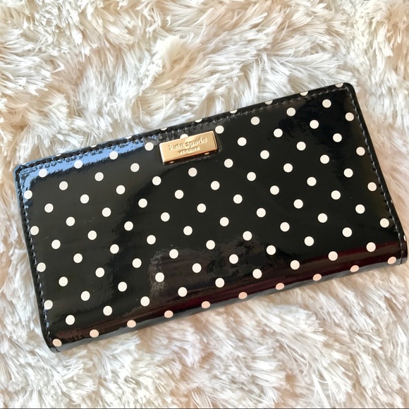 Kate Spade Camden avenue polka dot wallet Stacy - Picture 2 of 8